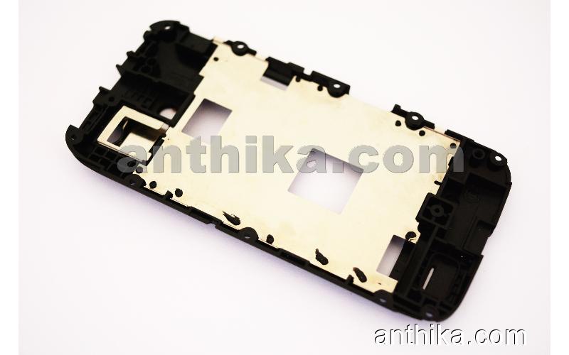 Nokia 603 Kasa Original Middle Cover Black New