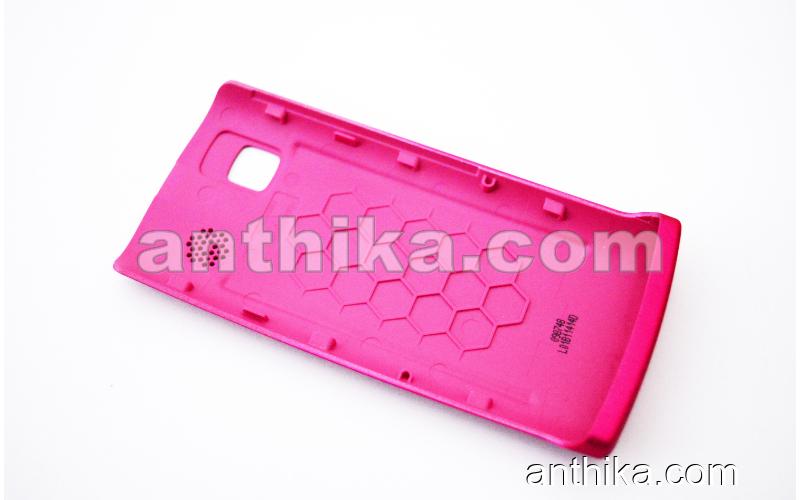 Nokia 500 Kapak Original Battery Cover Pink New 0259402