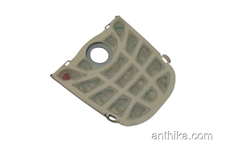 Siemens CX65 CX70 Tuş Original Keypad Silver Blue New