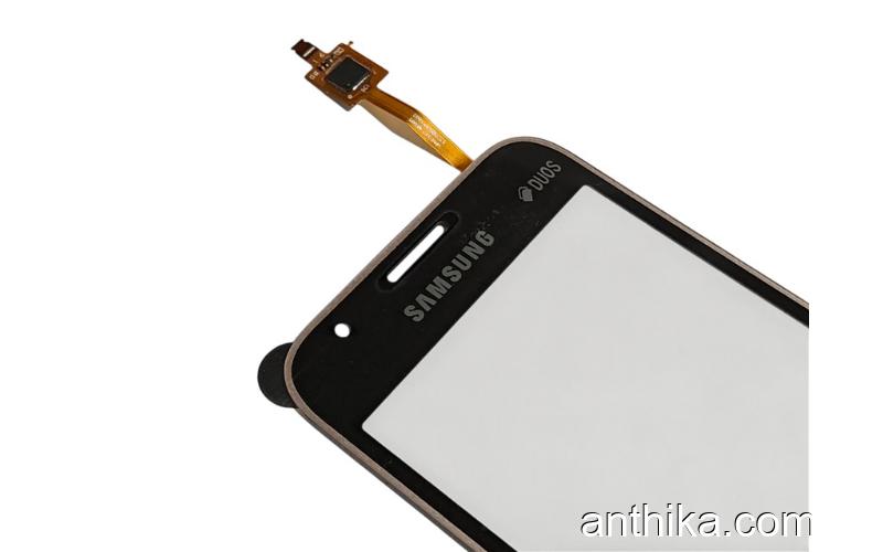 Samsung Galaxy J1 Mini J105 Dokunmatik Siyah Touch Black Gold New