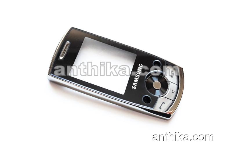 Samsung J700 Kapak Tuş Original Front Pannel and Keypad Silver Black