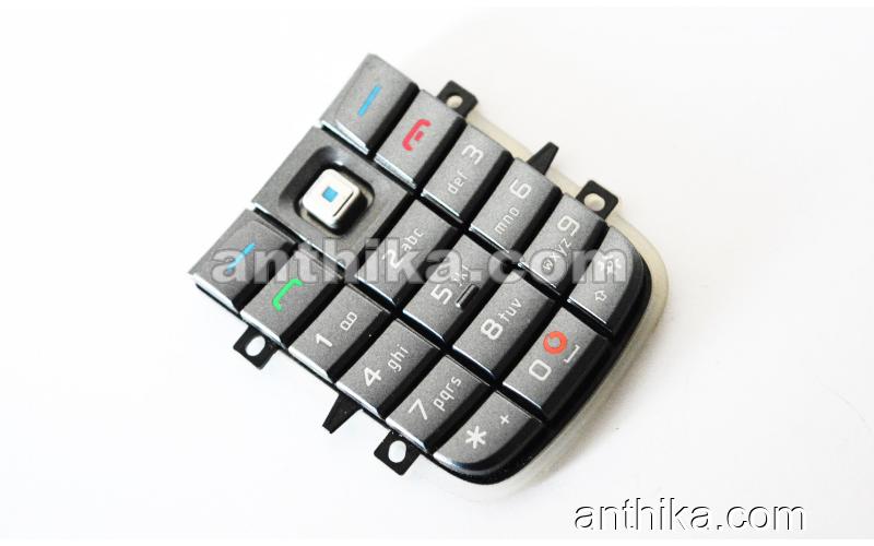 Nokia 6020 6021 Tuş Original Keypad Grey with Vodafone Logo New