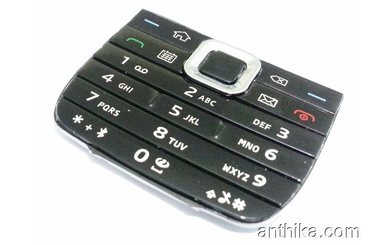 Nokia E75 Tuş Orjinal Keypad Black