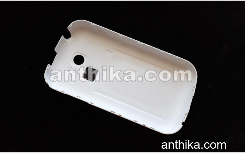 Samsung Chat s3350 Kapak Original Battery Cover White Used