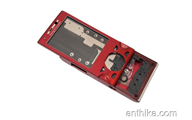 Sony Ericsson w995 w995i Kapak Kasa Tuş Ericsson w995 Housing Red