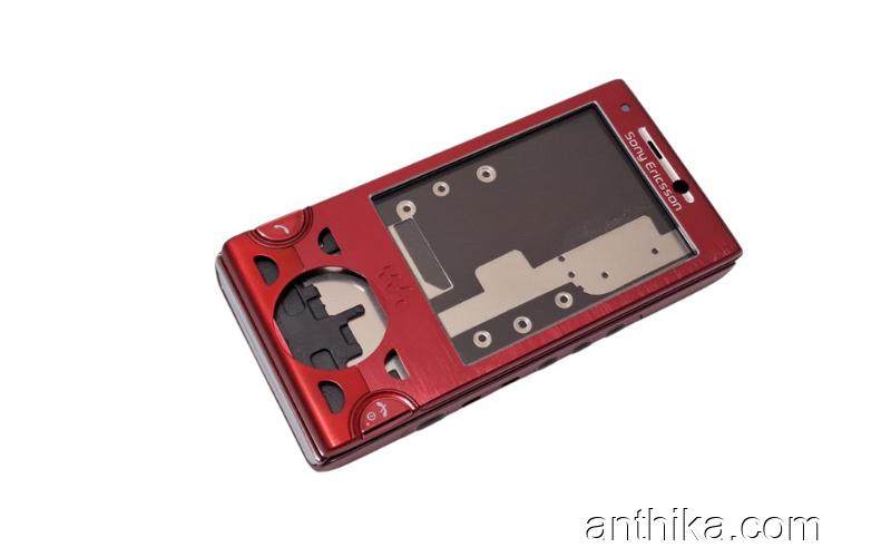 Sony Ericsson w995 w995i Kapak Kasa Tuş Ericsson w995 Housing Red