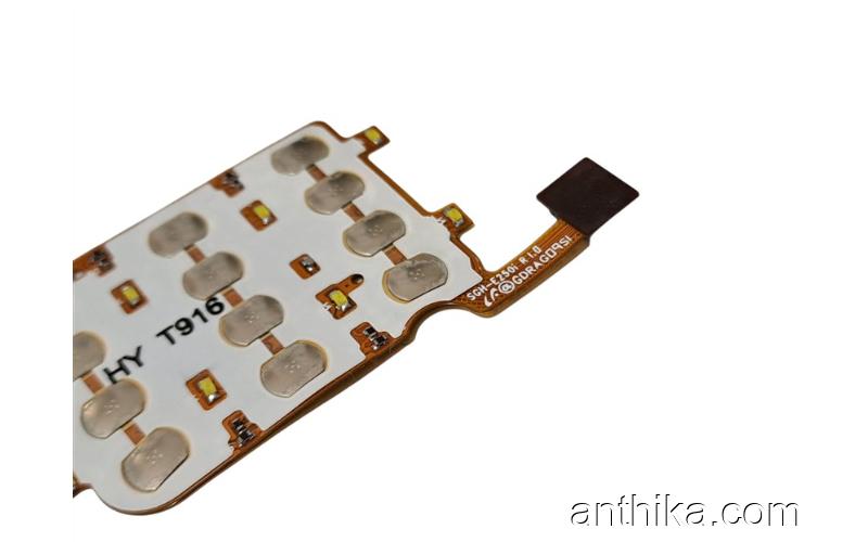 Samsung E250 E250i Tuş Board Flex Film Ui Keypad Board Flex Cable New