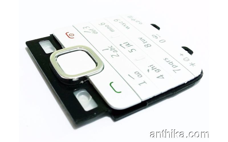 Nokia C1-01 Tuş Orjinal Keypad White