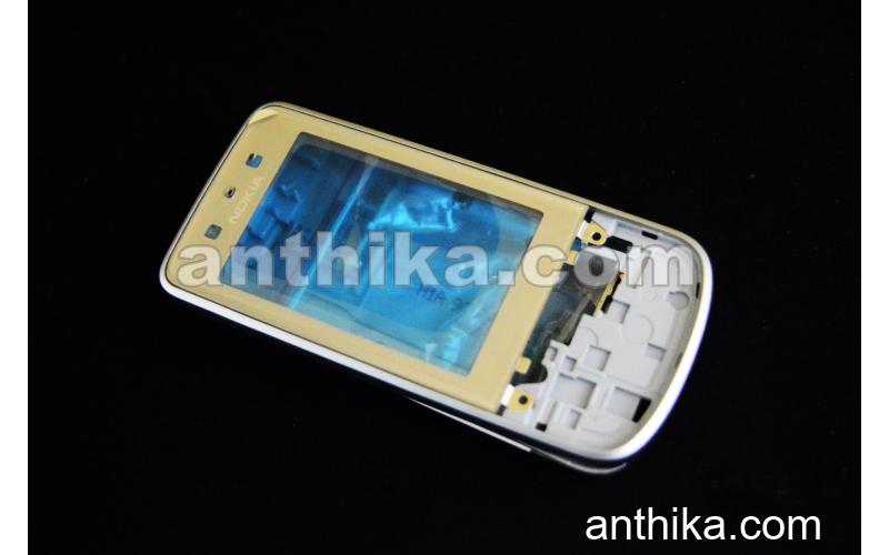 Nokia 6260 Slide Kapak Kasa High Quality Housing Gold New