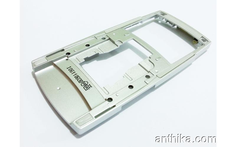 Samsung E900 E908 Orta Çıta Orjinal Middle Frame Silver