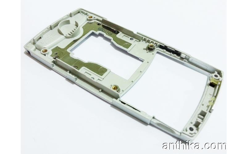 Samsung E900 E908 Orta Çıta Orjinal Middle Frame Silver