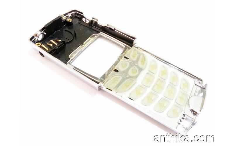 Nokia 8810 Kapak A++Kalite Front Cover Chrome