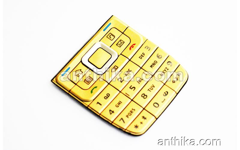 Nokia E51 Tuş High Quality Keypad Gold New