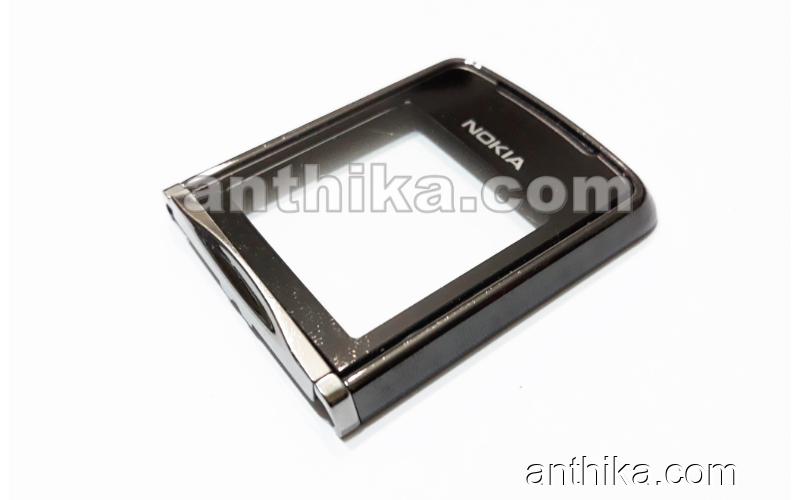 Nokia 8800 Ekran Çerçeve Original Lcd Display Frame Lens Glass Black