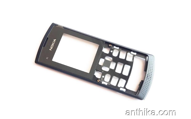 Nokia X1-01 Kapak Original Front Cover Black New