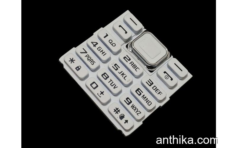 Samsung B350 B350e Tuş High Quality Keypad White New
