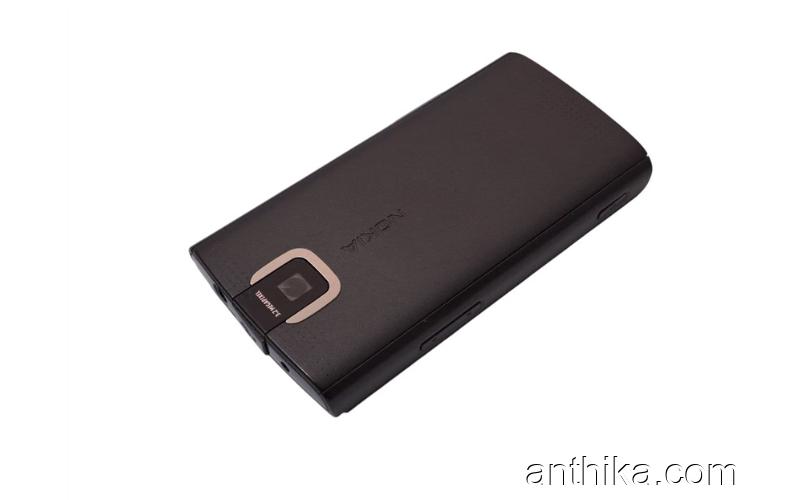 Nokia X3-00 Kapak Kasa Tuş Soket Buzzer Original Full Housing Black New