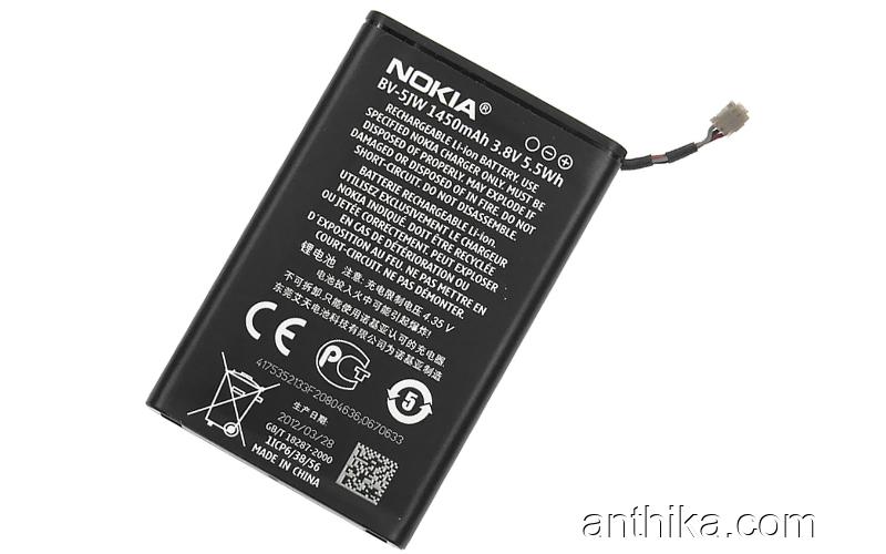 Nokia Lumia 800 Batarya Pil BV-5JW Battery New