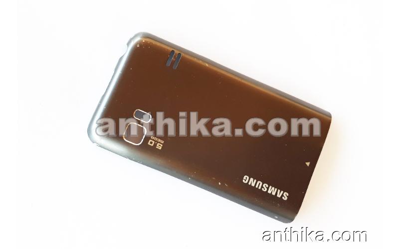 Samsung S7230 Wave 723 Kapak Original Battery Cover Black Used