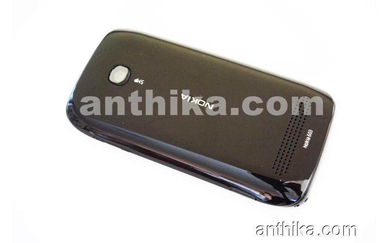 Nokia Lumia 603 Kapak Kasa High Quality Full Housing Black New