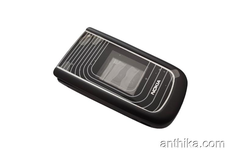 Nokia 3710 Fold Kapak Kasa Tuş High Quality Full Housing Black New