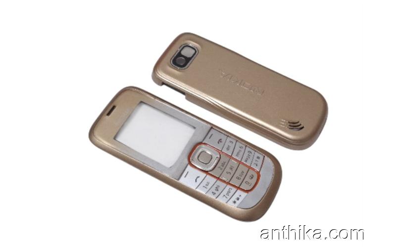 Nokia 2600 Classic Kapak Tuş High Quality Xpress on Cover Keypad Gold