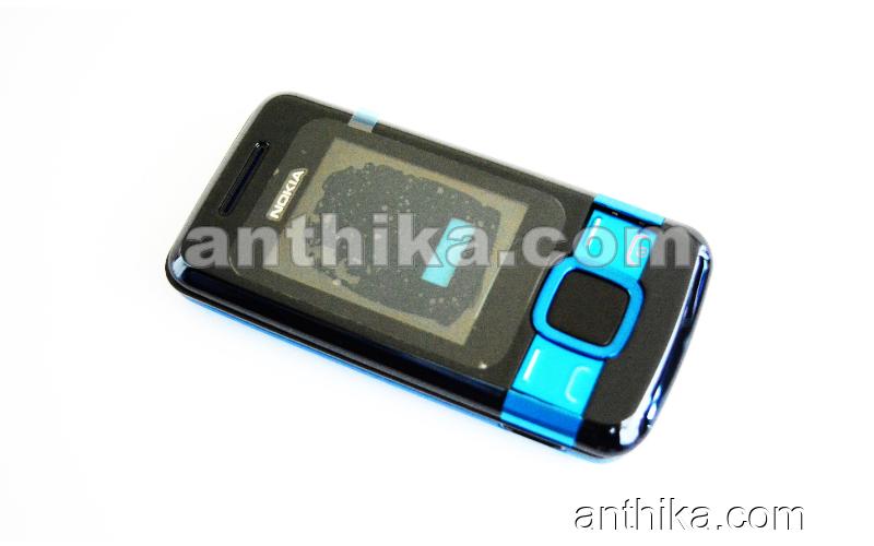 Nokia 7100 Supernova Kapak Kasa Tuş High Quality Full Housing Blue New