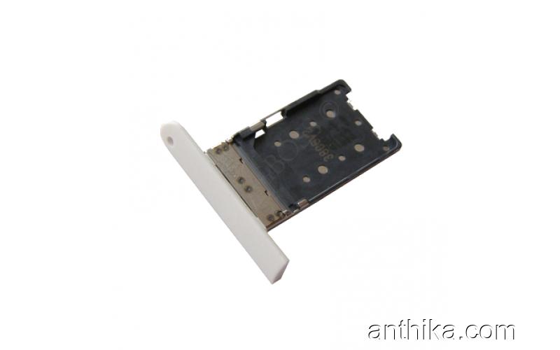 Nokia Lumia 1520 Sim Kapak Sim Tepsisi Original Sim Card Holder White New