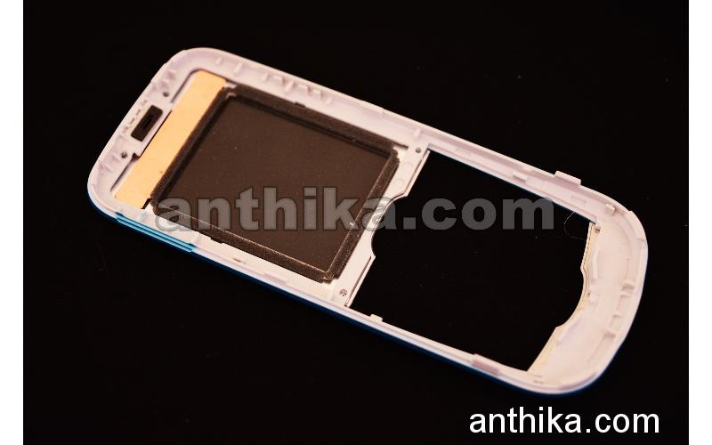 Nokia 2600 Classic Kapak Original Front Cover Blue New