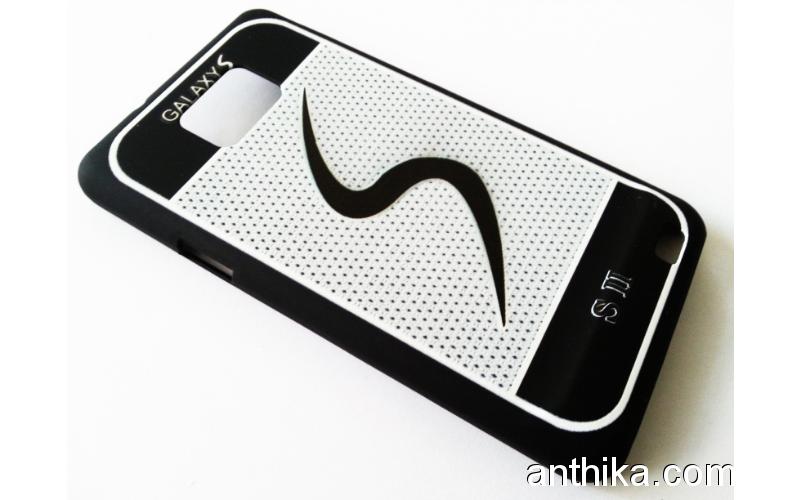 Samsung Galaxy S2 i9100 Kapak High Quality Hard Case Black Grey New