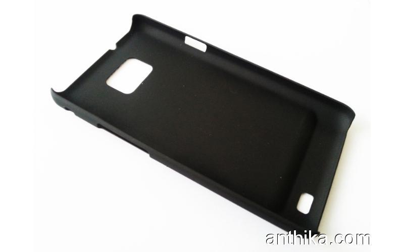 Samsung Galaxy S2 i9100 Kapak High Quality Hard Case Black Grey New