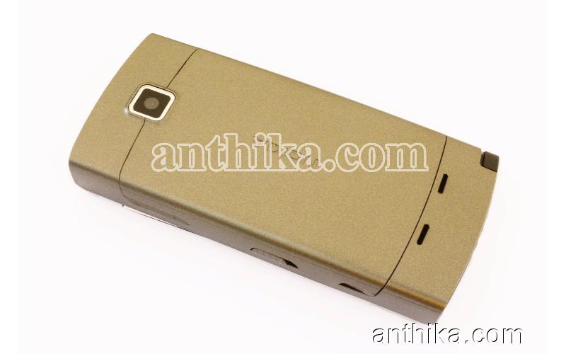 Nokia 5250 Kapak Kasa Tuş Orjinal Kalitesinde Full Housing Brown New