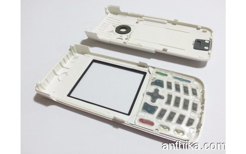 Nokia 6681 Kapak Tuş Orjinal Xpress On Cover Keypad Chreme New