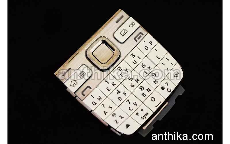 Nokia E52 E55 Tuş High Quality Keypad White New