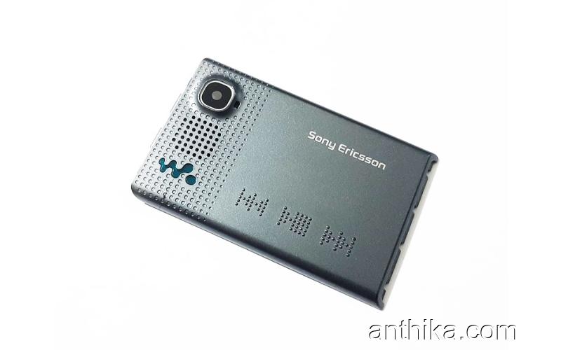 Sony Ericsson w380 w380i Kapak Original Front Cover Gray Used