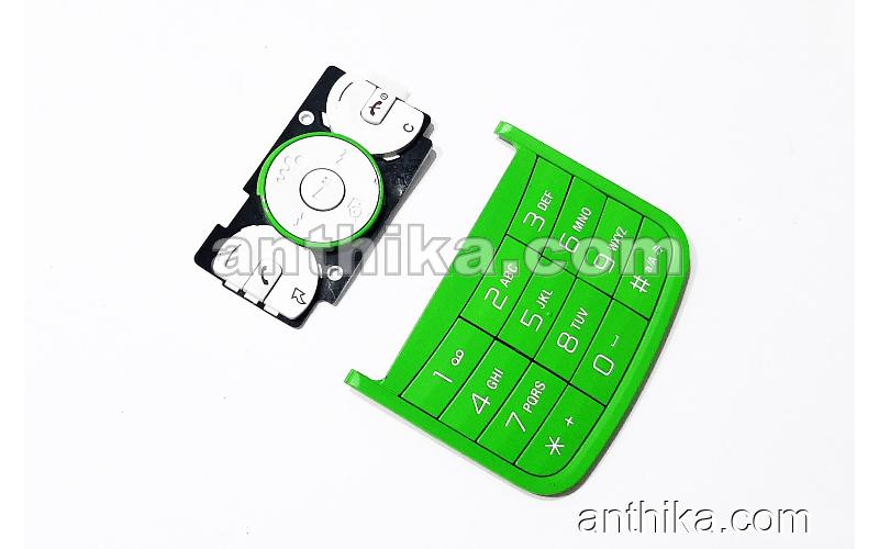 Sony Ericsson w100 w100i Spiro Tuş Original Menu Keypad White Green Used