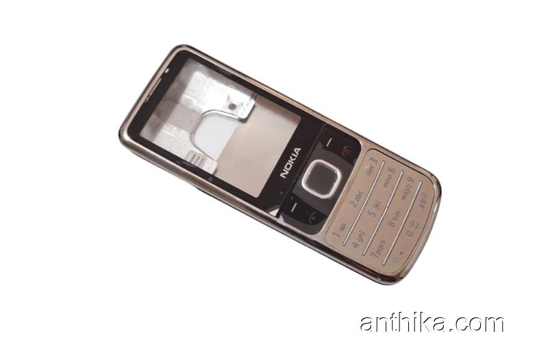 Nokia 6700 Classic Kapak Tuş Set High Quality Full Body Cover Silver New