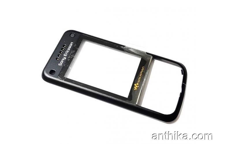 Sony Ericsson w760 w760i Kapak Original Front Cover Pannel Black Defect