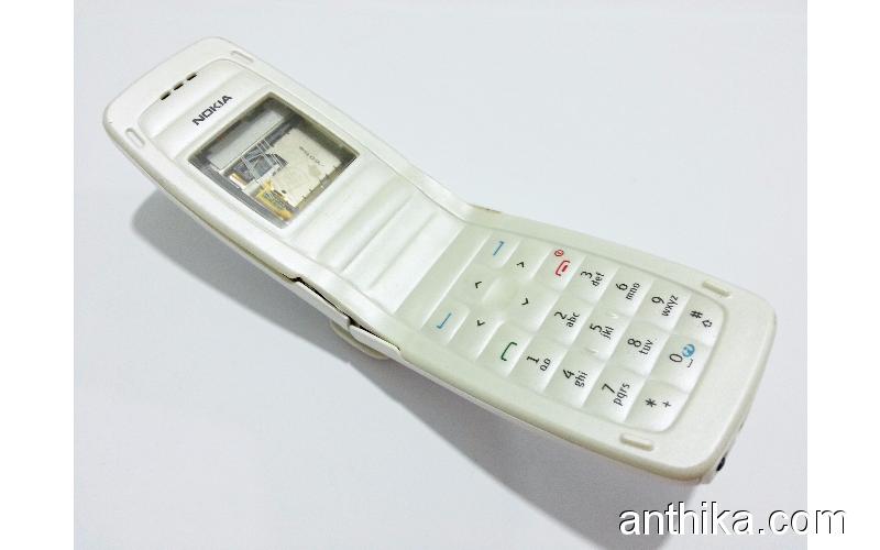 Nokia 2650 2652 Orjinal Full Kasa Kapak Housing White