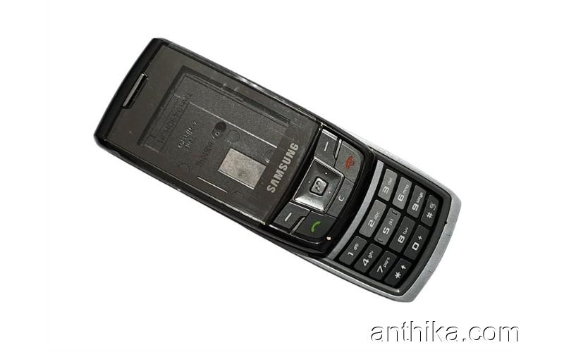 Samsung D880 Kapak Kasa Tuş Original Full Housing Black New
