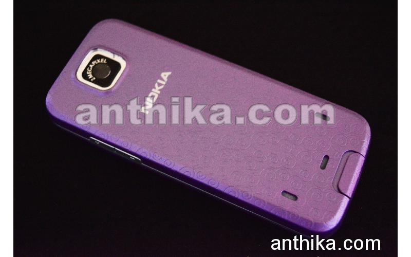 Nokia 7310 Supernova Kapak Tuş High Quality Xpress on Cover Purple New