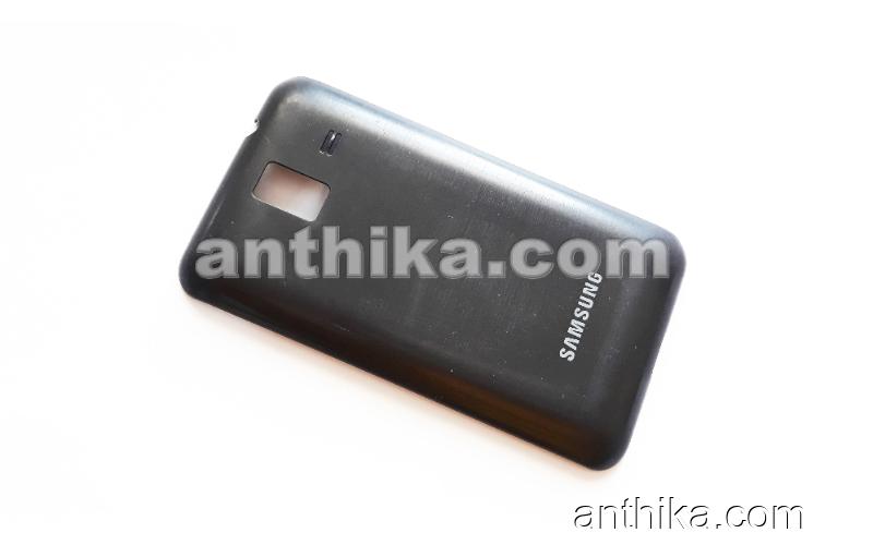 Samsung Wave M S7250 Kapak Original Battery Cover Black Used