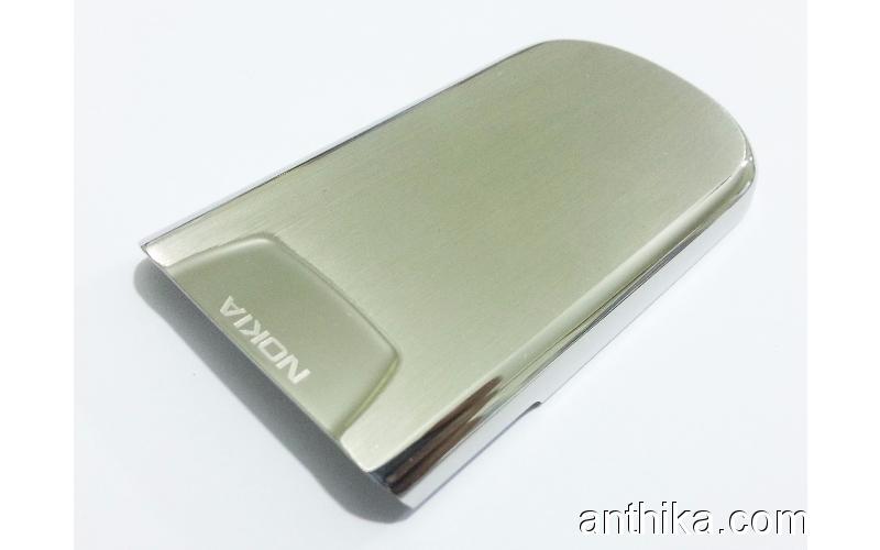 Nokia 8800 Silver Kapak Orjinal Battery Cover New