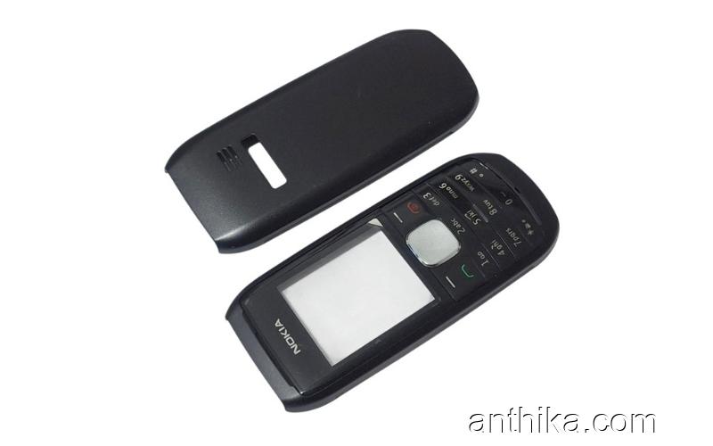 Nokia 1800 Kapak Tuş Original Xpress on Cover and Keypad Black New