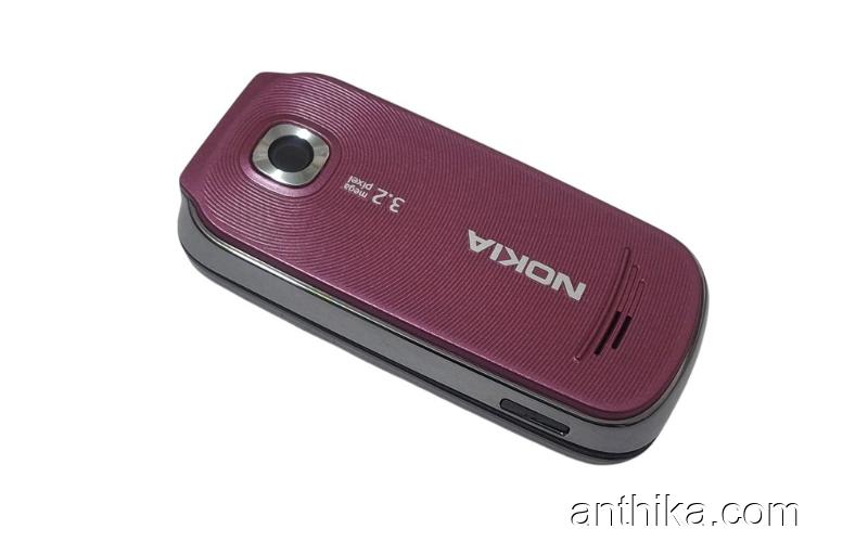 Nokia 7230 Kapak Kasa Tuş Soket Original Full Housing Pink New