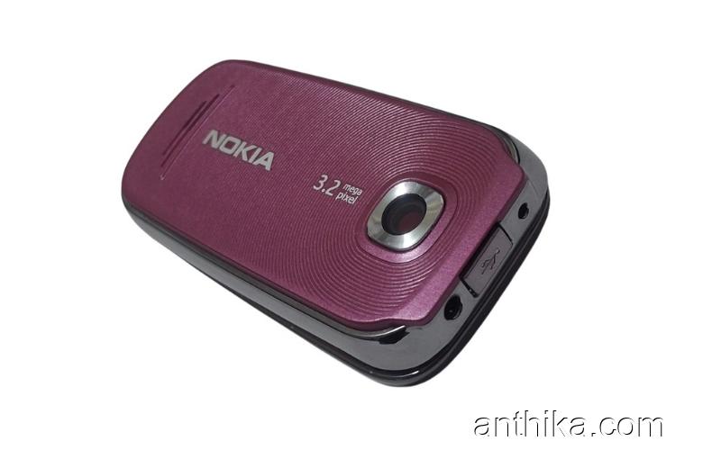 Nokia 7230 Kapak Kasa Tuş Soket Original Full Housing Pink New