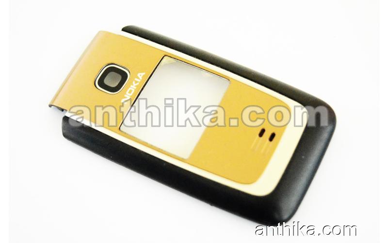 Nokia 6125 Kapak Speaker Original Front Cover Gold Earspeaker Used