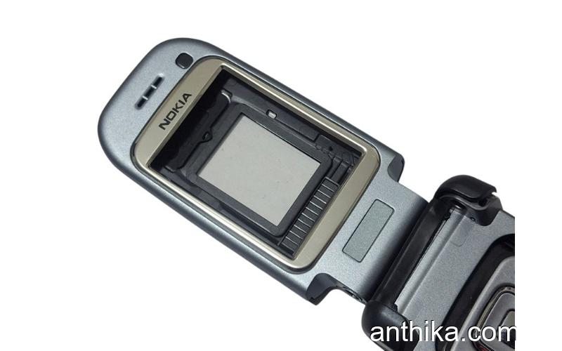 Nokia 6267 Kapak Kasa Tuş High Quality Full Housing Black New