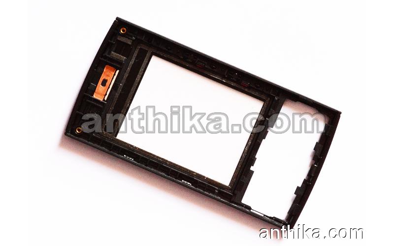 Nokia X3 X3-00 Kapak Original Front Cover Black New 0254838