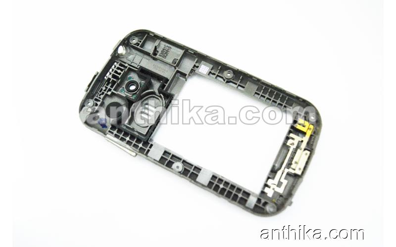 Samsung S3350 Kasa Original Middle Cover Gray New